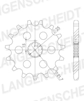 Supersprox Ritzel 630 16Z