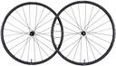 Vorschaubild Miche Graff Laufradsatz 700C schwarz für Tubeless Ready