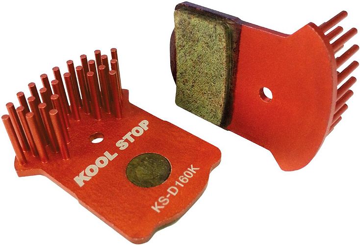 Kool Stop Scheibenbremsbelag D-160 K Magura MT2/MT4/MT6/MT8 rot,grau