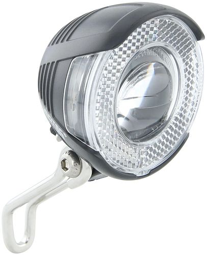 Busch + Müller Lumotec Lyt Scheinwerfer schwarz,silber,silber