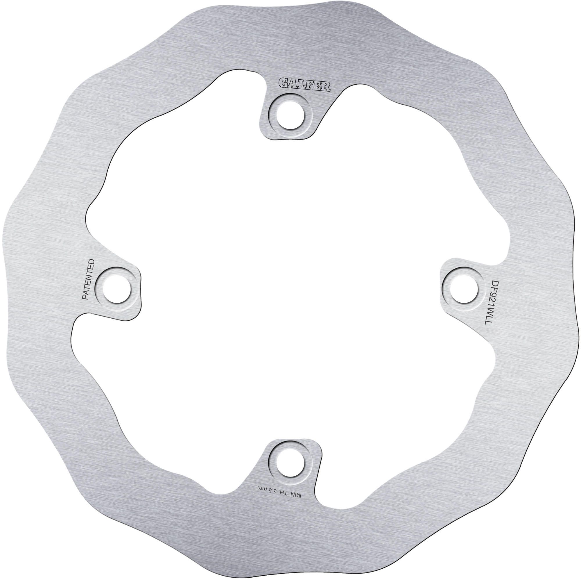Galfer Bremsscheibe DF921 - Typ WLL (Offroad starr Muddy)