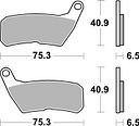 Vorschaubild SBS Bremsbelag 928HF Street Ceramic