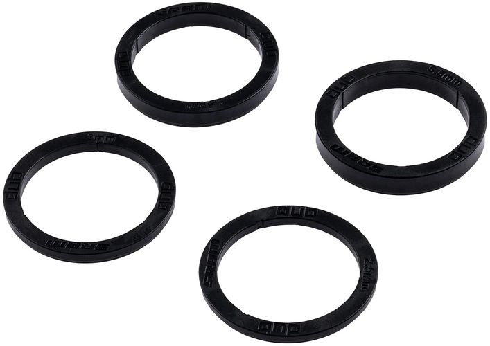 SRAM Kettenradgarnitur Force 1 XPLR AXS E1 42 Zähne schwarz