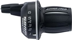 SRAM Drehgriffschalter Grip Shift MRX Comp 6-fach schwarz/weiß