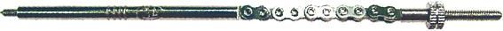 Sturmey Archer Zugkettchen 3-Gang silber