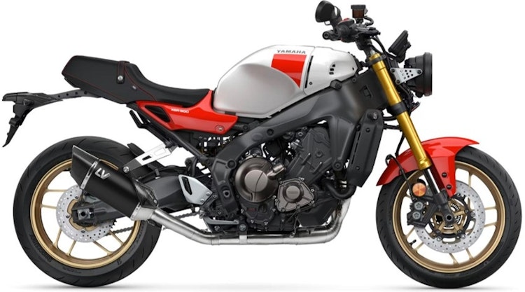 LeoVince Schalldämpfer Komplettanlage mit Katalysator SBK LV-14 R Black Edition für Yamaha MT09 und XSR