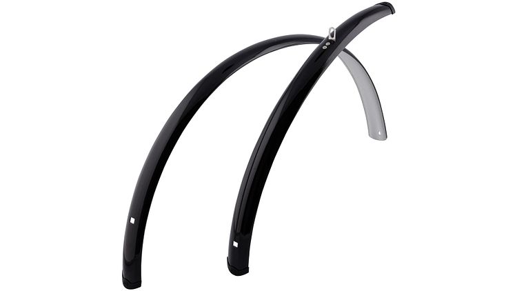CONTEC Schutzblech-Set Splash Protect 28 Zoll schwarz 28" - 48 mm breit, schwarz glänzend