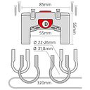 Vorschaubild KLICKfix Lenkeradapter KLICKfix mit Schloss