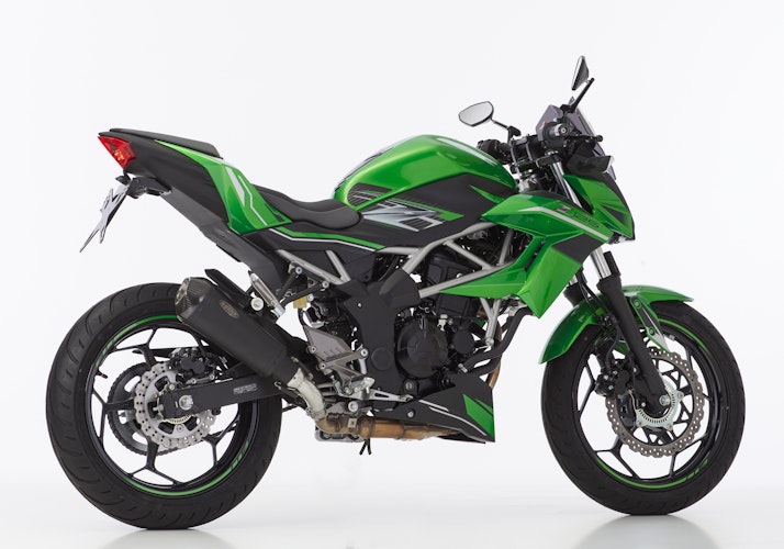 SHARK DSX 7 Slip on Ersatzdämpfer e24 00041G für KAWASAKI Ninja 125