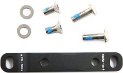 SRAM Scheibenbremsadapter Aluminium vorne schwarz