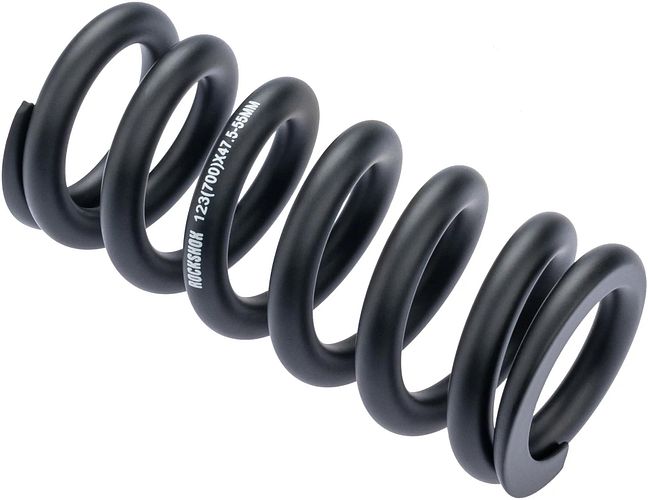 RockShox Feder 700 lb 134 mm schwarz