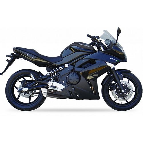 IXIL Hyperlow Black XL Edelstahl Kawasaki ER 6 / Versys