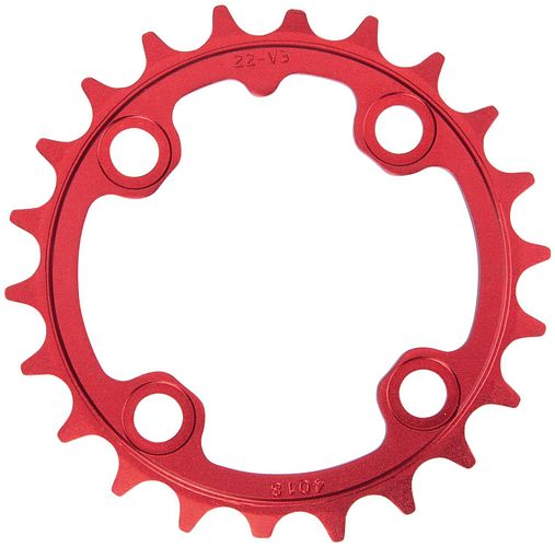 Truvativ Kettenblatt MTB / Trekking 22 Zähne rot