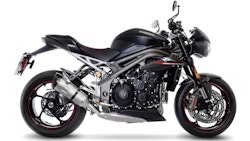 LeoVince SLIP-ON Edelstahl SBK FACTORY S für TRIUMPH SPEED TRIPLE RS/S