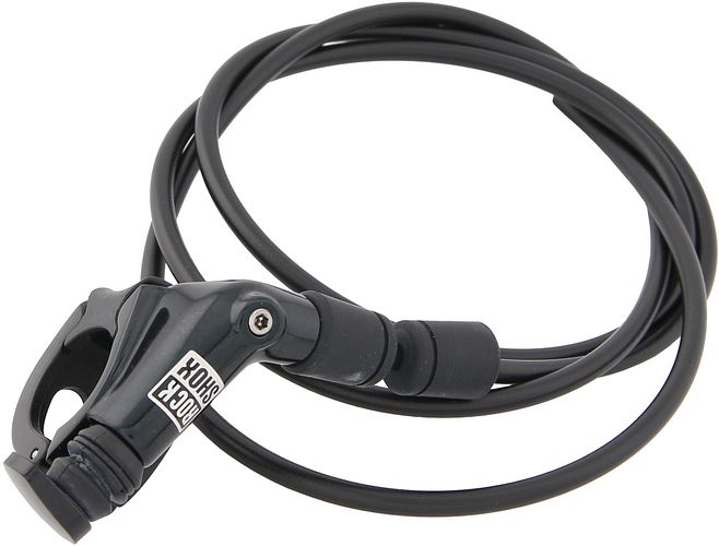 RockShox Fernbedienung Xloc links mit Leitung schwarz