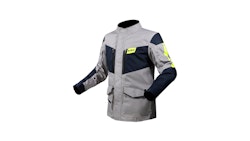 LS2 Metropolis EVO Jacke Grau / Blau / Neongelb Herren Gr.3xl