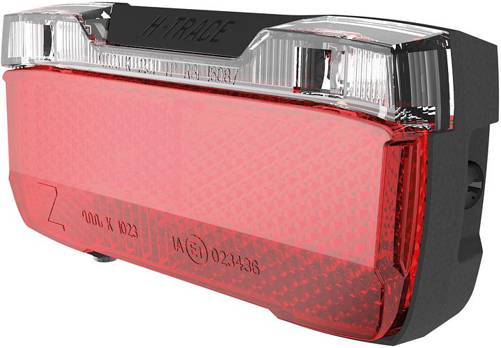 Herrmans H-Trace Batterie Rücklicht Gepäckträger schwarz