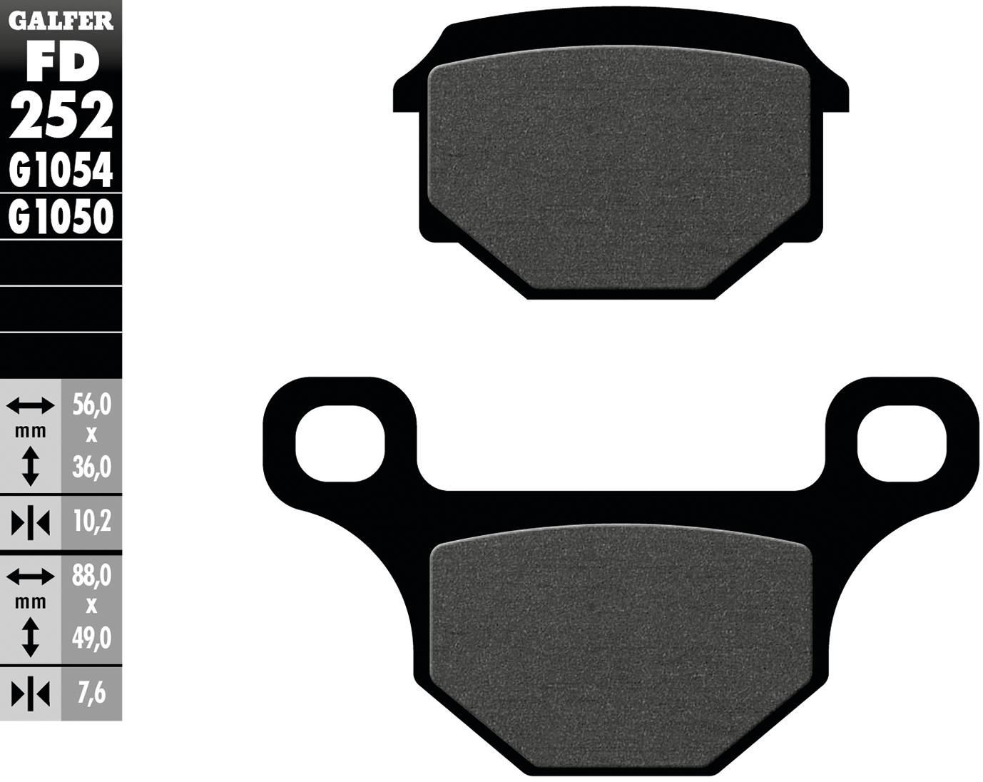 Galfer Bremsbelag FD252