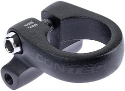 CONTEC Sattelklemmschelle Rack Support Ø 28,6 mm schwarz