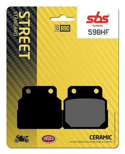 SBS Bremsbelag 598HF Street Ceramic