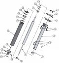 Vorschaubild CONTEC Service-Kit Nara Dropair DLX Kit A für 40 mm Verstellbereich, kompatibel fü