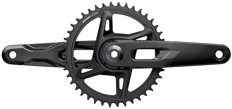 SRAM Kettenradgarnitur Rival 1 XPLR E1 42 Zähne 172,5 mm schwarz