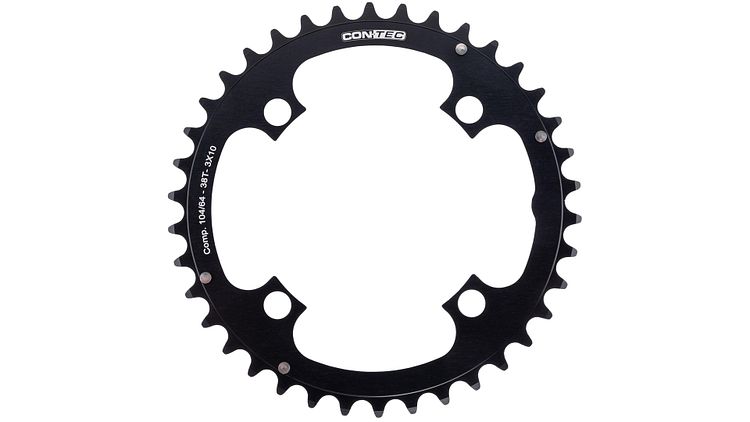 CONTEC Kettenblatt C.DRIVE 38 Zähne schwarz