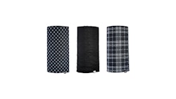 Oxford Multifunktionstuch Tartan, Multifunktionstuch "Comfy" 3er Pack, 100 % Polyester Mikrofaser