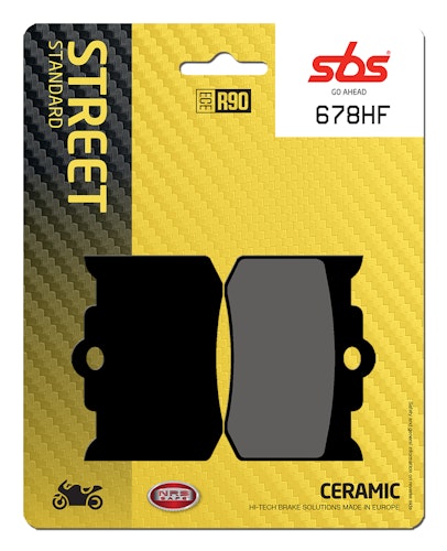 SBS Bremsbelag 678H.HF Street High Power Ceramic