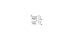 TRW Bremsbelag MCB 784 mit Zulassung