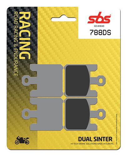 SBS Bremsbelag 788DS-1 Road Racing Endurance (Giftiger Biss)