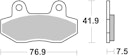 Vorschaubild SBS Bremsbelag 814LS Street Sinter