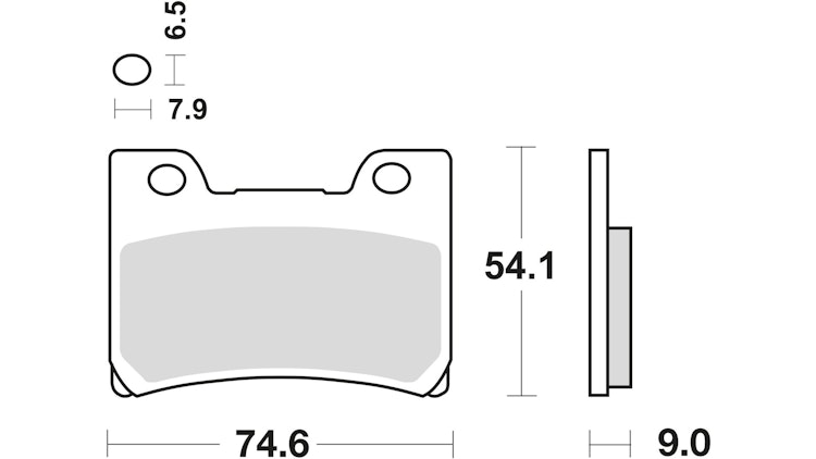 TRW Bremsbelag MCB 642 mit Zulassung
