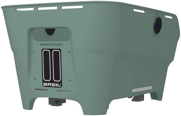 Basil Cento Neo WSL Schultaschenkorb grün,silber