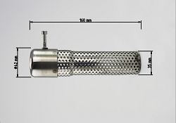 Shark Performance  dB-Absorber Racing Ø38 mm Schraube außen/unten (ohne Zulassung)