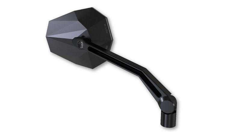 HIGHSIDER pro STEALTH-X2 Lenkerspiegel mit LED-Blinker (Paar)