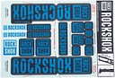 Vorschaubild RockShox Dekor Set Dual Crown Ø 35 mm schwarz blau