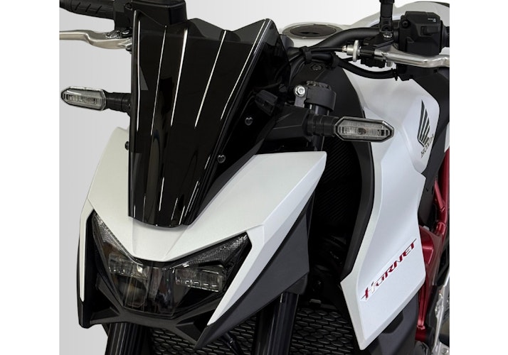 ERMAX Naked-Bike-Scheibe Acrylic durchsichtig Schwarz getönt für HONDA CB750 Hornet