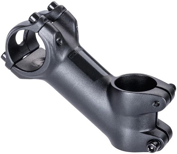 CONTEC Vorbau Forge HR 90 mm schwarz 31, 8 mm Lenkerklemmung