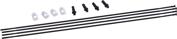 Fulcrum Speichensatz Racing Quattro LG V.R. schwarz,silber