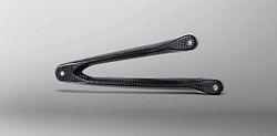 Akrapovič Carbon fiber muffler bracket Ninja ZX-6R 2009- [P-MBK6R2/A1]