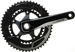 SRAM Kettenradgarnitur Rival 22 52/36 Zähne 172,5 mm grau/schwarz