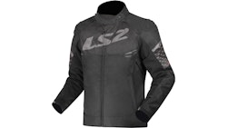 LS2 Apex Jacke Schwarz / Grau Herren Gr.3xl
