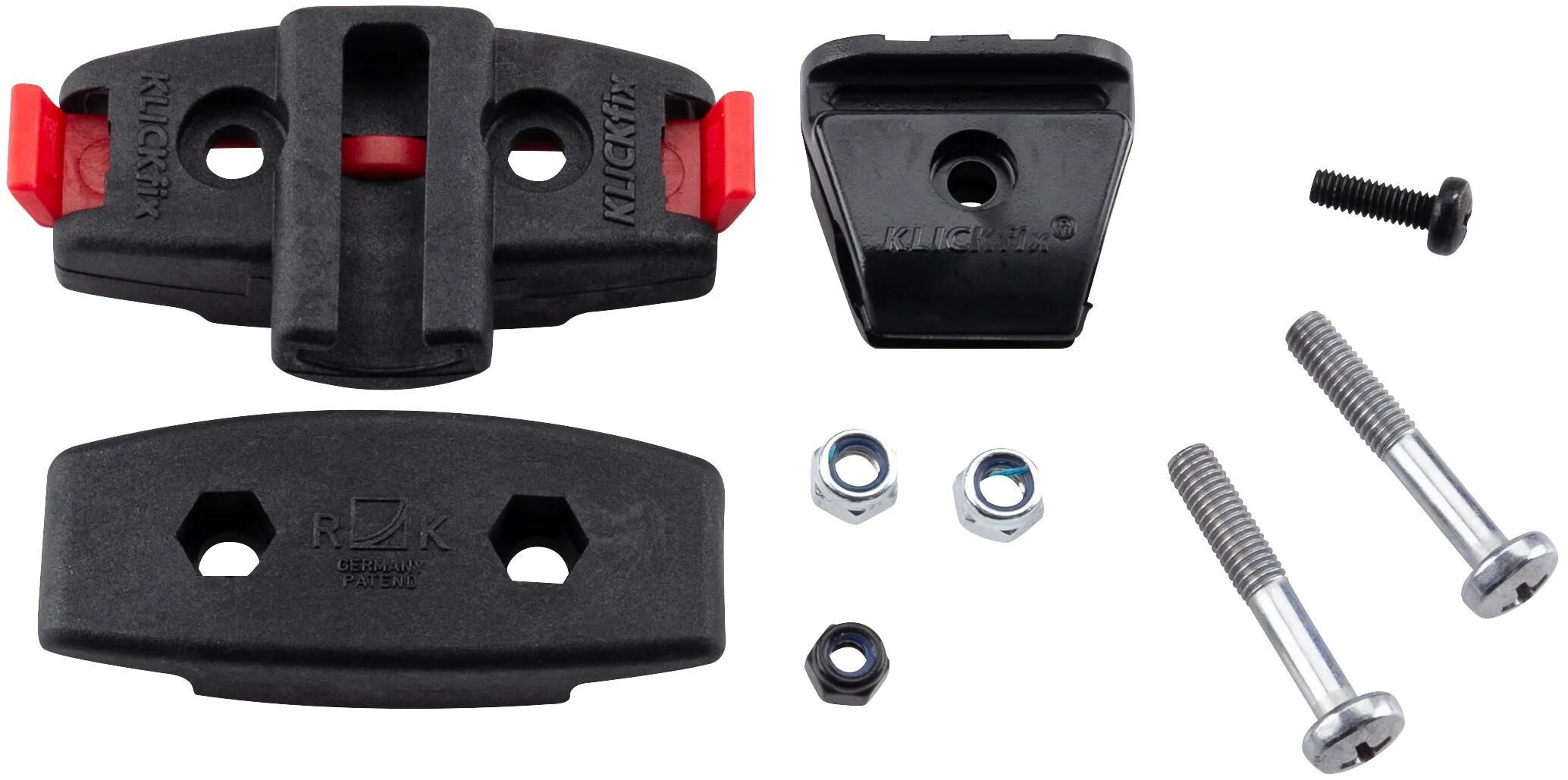 Rixen & Kaul Satteladapter KLICKfix schwarz, rot