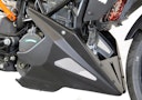 Vorschaubild BODYSTYLE Raceline Bugspoiler ABS Kunststoff schwarz-matt für KTM 125 Duke 