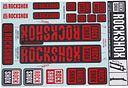 Vorschaubild RockShox Dekor Set Ø 30 / 32 mm rot