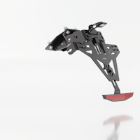 HIGHSIDER pro Kennzeichenhalter Akron-RS KTM