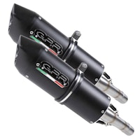 GPR Endschalldämpfer Ducati St3 2004/07 Pair EC-Approv. slip-on exhaust Furore Nero