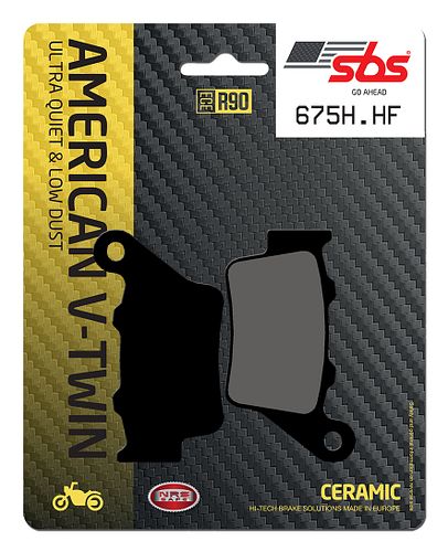 SBS Bremsbelag 675H.HF Street High Power Ceramic