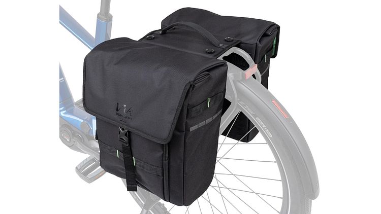 CONTEC Doppeltasche Via Weekender schwarz MIK 2.0